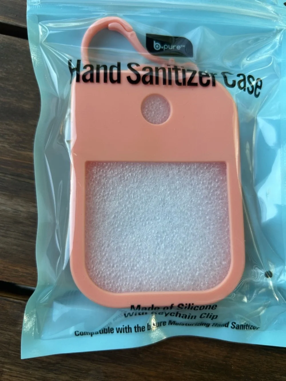 b.pure Moisturizing Hand Sanitizer Spray Bundle + Silicone Case (3pc Set) nwt